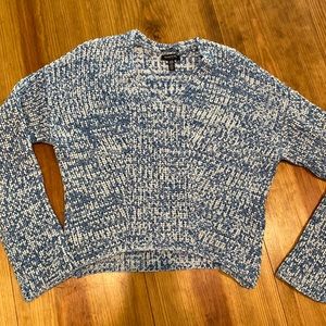 Kenneth Cole chunky knit v-neck sweater, XS, great condition